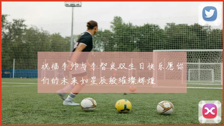 祝福李帅与李智良双生日快乐愿你们的未来如星辰般璀璨辉煌